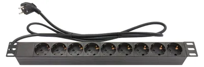 Image de Good Connections 19" PDU Steckdosenleiste 9-fach
