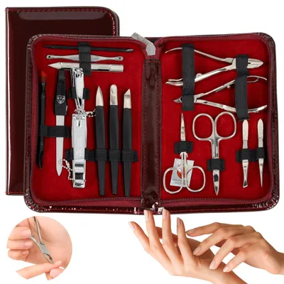 Immagine prodotto di Set per manicure 5851 F N astuccio solingen