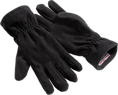 Produktbild von Beechfield - Herren/Damen Uni Handschuhe "Alpine" Suprafleece BC5311 (M-L) (Schwarz)