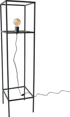 Zdjęcie produktu dla Lampa podłogowa Frame 30x30x120 czarna