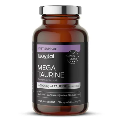 Zdjęcie produktu dla Polleo Leovital Mega Taurine, 60 kapsułek