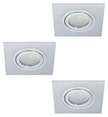 Produktbild von EGLO AREITIO, Einbaustrahler, GU10, 1 Glühbirne(n), LED, 3000 K, Aluminium
