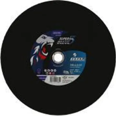 Image de Disque à tronçonner les métaux Norton T-BF41, 350 x 4,0 x 20 mm, compatible avec Stihl, coupe précise, haute résistance, idéal pour les travaux sur métaux de, 24 dents