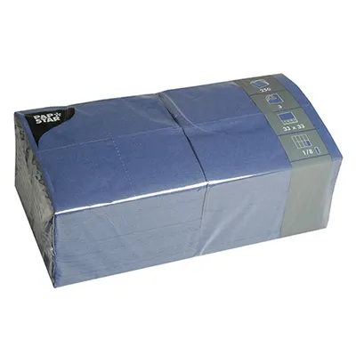 Produktbild von Papstar 84576, Blau, Seidenpapier, Einfarbig, 46 g/m², 330 mm, 330 mm