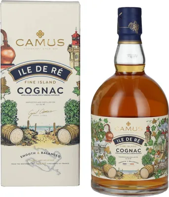 Produktbild von Camus Ile De Re Fine Island + Box 700ml 40% Vol.