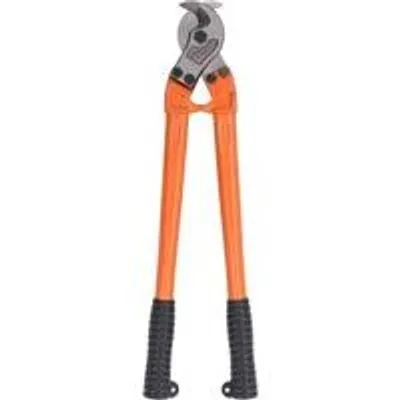 Imagen del producto de Alicate industrial para cables - 45,7 cm de largo - de alto contenido de carbono - para cables de aluminio-cobre - para secciones de 150 mm² - con mango largo - de color verde - para cables de comunicación