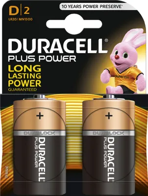Produktbild von DURACELL Alkaline Batterie "PLUS POWER" Mono D 4er Blister