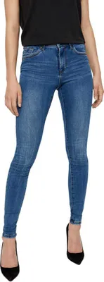 Produktbild von Vero Moda Tanya Normal Waist Skinny Jeans Blau L / 30 Frau Blau L