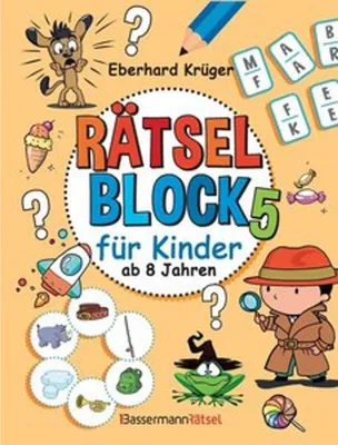 Immagine prodotto di Rätselblock 5 für Kinder ab 8 Jahren (5 Exemplare à 3,99)