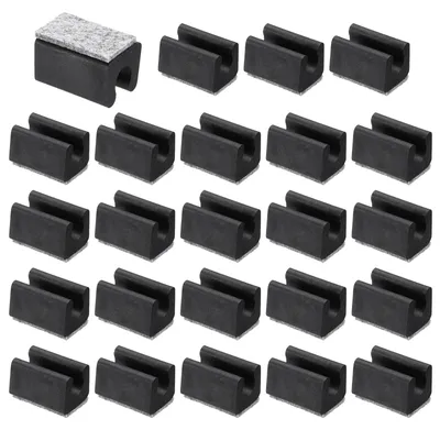 Image de Omgoods - Protections pour pieds de chaise avec feutre, lot de 24