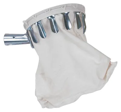 Image de Cueilleur de fruits Cueilleur de pommes en métal galvanisé avec sac en tissu