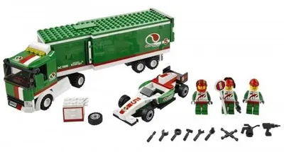 Produktbild von Lego City 60025 Formel 1 Truck Rennwagen Auto Truck