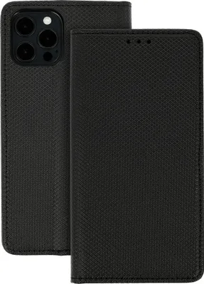 Obrázok produktu pre Knížkové puzdro Kabura pre Motorola Moto G73 - Čierna KP26790