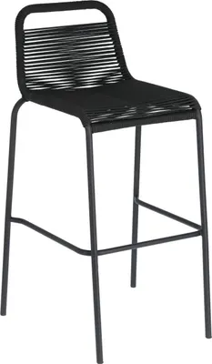 Produktbild von 4er Set Hocker Lambton schwarz Höhe 74 cm