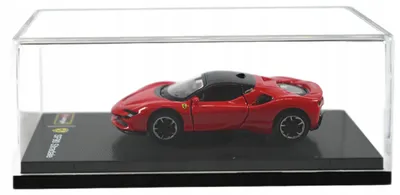 Immagine prodotto di Bburago, Ferrari SF90 Stradale, scala 1:64, modello esclusivo da collezione, auto in miniatura con vetrina