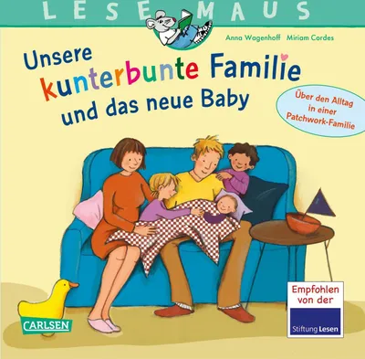 Produktbild von LESEMAUS 173: Unsere kunterbunte Familie und das neue Baby