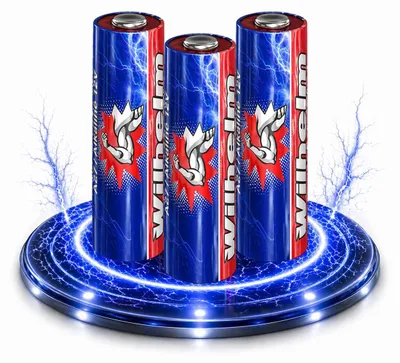 Produktbild von 3 x Wilhelm A27 Blister 12V Wilhelm Alkaline Batterien MN27 V27GA 27A 12 Volt 25 mAh