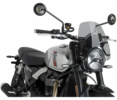 Produktbild von PUIG Naked N.G Sport leicht getöntes Windschild für TRIUMPH SPEED TWIN/TWIN RS