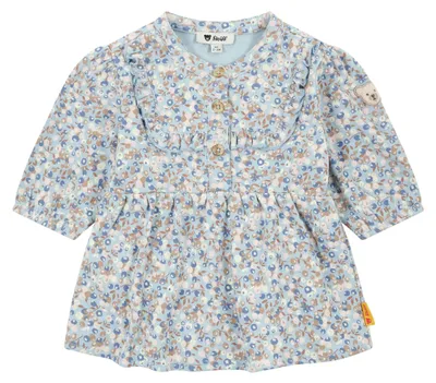 Produktbild von Steiff Mädchen Kleid Kinderkleid, Cashmere Blue, 92 cm