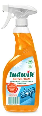 Obrázek produktu pro Ludwik Egzotyczne Owoce, Płyn do mycia zatłuszczonych powierzchni, 600 ml