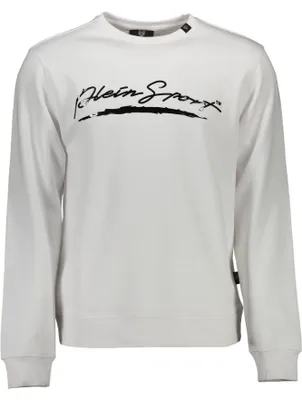 Image de Sweat-Shirt Zippé Plein Sport Blanc Pour Homme