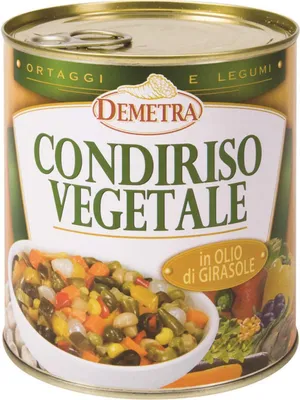 Produktbild von Condiriso vegetarisch in Sonnenblumenöl 800 gr. - Demetra