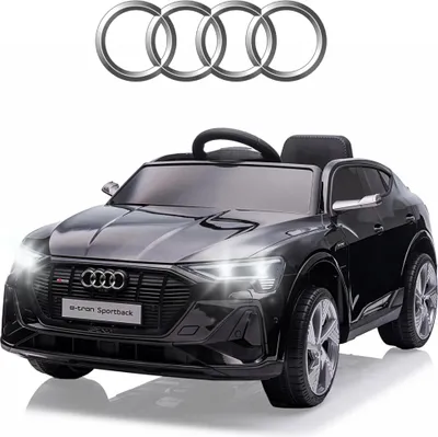 Image de Milly Mally Voiture pour enfants Audi E-Tron Sportback Black Véhicule à batterie