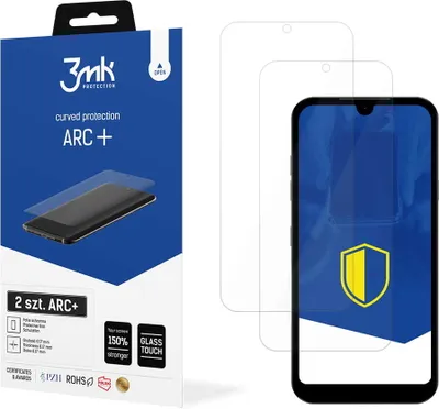 Produktbild von 3mk Display Schutzfolie ARC+ für LG G7 Fit  0,17mm Self-Heal (2 Stück)