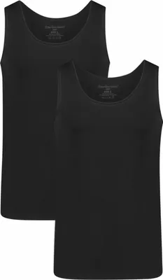 Produktbild von Bamboo Basics Tanktop Stef - Black - 2-Pack, Farbe:Black, Größe:XL