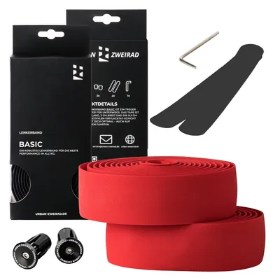 Produktbild von Fahrrad Lenkerband (Standard) mit Aluminium Lenkerstopfen