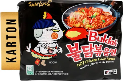 Produktbild von ! Samyang Buldak Ramen Hot Chicken Geschmack 40x140g