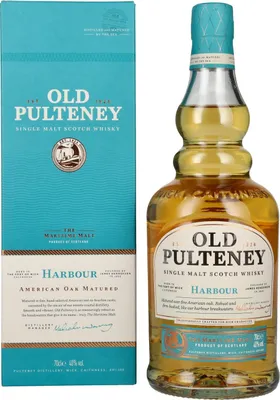 Produktbild von Old Pulteney HARBOUR The Maritime Malt Single Malt Scotch Whisky 40% Vol. 0,7l in Geschenkbox