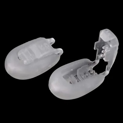 Kordelenden 15x19mm transparent