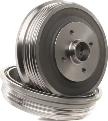 Produktbild von RIDEX 123B0117 - OE 6K9501615 Bremstrommel mit Radnabe für Inca (6K), Caddy II (9K)