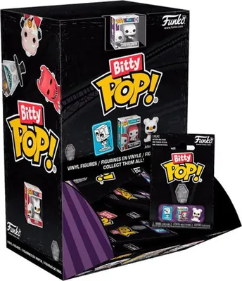 Immagine prodotto di Funko Nightmare Before Christmas Disney Bitty Pop! Portachiavi a sorpresa Assortito Multicolore Multicolore Taglia Unica