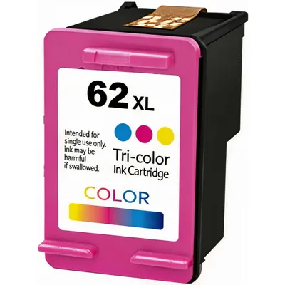 Produktbild von 62XL Druckerpatronen Kompatibel für HP 62 XL OfficeJet 200 250 Mobile 5740 5741 5742 5743 5744 5745 5746 8040 8045 ENVY 5540 5640 5642 5644 5646,color