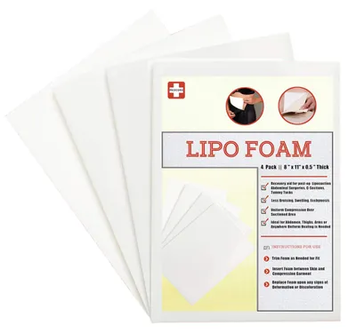 Image de Lot de 4 coussins en mousse à mémoire de forme pour la récupération