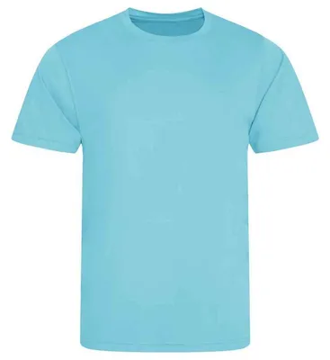 Image de Just Cool - T-shirt pour hommes/femmes unie, lisse LT4553 (XL) (turquoise)