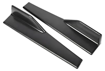 Obrázok produktu pre 2 ks univerzálne bočné sukne Rocker Splitters Scratch Proof Winglet Diffuser 450 mm/17,7 palca