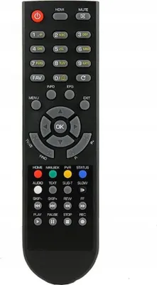 Produktbild von Fernbedienung für DVB-T2-Decoder Opticum Skymaster E-RCU-015 Original