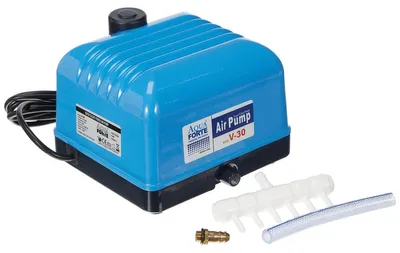 Imagen del producto de Bomba de aire para estanque - Hi-Flow V-30 - 25 W - 7 l/min - Aluminio