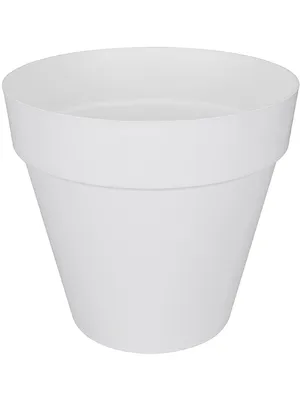 Obrázok produktu pre elho loft urban round 60, Kvetináč, Voľne stojace, Polypropylén (PP), Biela, Kolo, Vonkajší