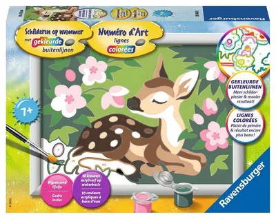 Obrázok produktu pre Ravensburger Maľba na číslo Malý jeleň