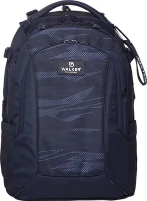 Produktbild von Walker Schulrucksack Rucksack mit Laptopfach Campus Neo Backpack 30L Layers Grey dunkelblau