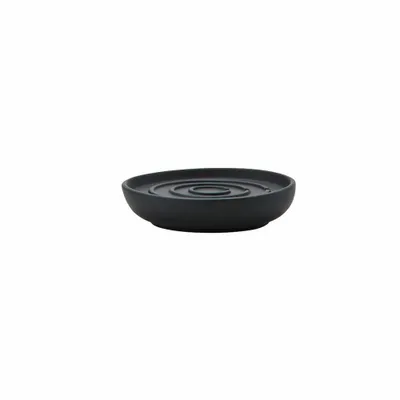 Produktbild von ZONE Seifenschale NOVA Schwarz Keramik ca. 11 cm D | ZO-351031