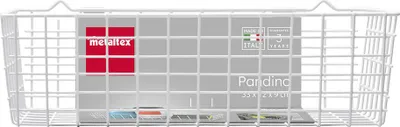 Produktbild von metaltex Allzweckkorb Pandino Breite: 330 mm weiß