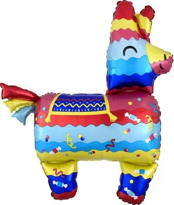 Immagine prodotto di Pallone in foil Llama su stecco 1 pz.