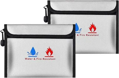 Produktbild von Famanu Dokumententasche feuerfest und wasserdicht - 2 Stück
