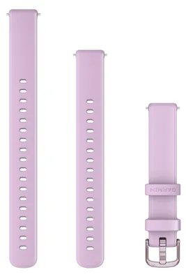 Garmin 010-13302-01 Lily 2 Wechsel-Armband Silikon Flieder 14 mm 1