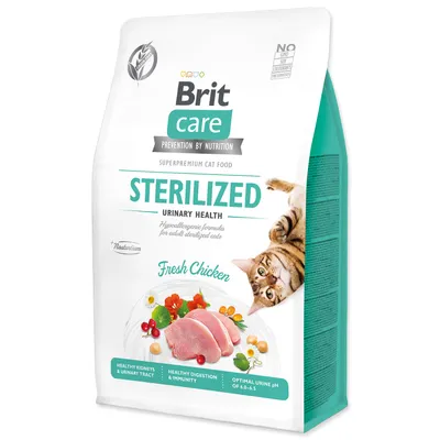 Zdjęcie produktu dla BRIT Care Grain-Free Sterilized Urinary - sucha karma dla kotów - 400 g